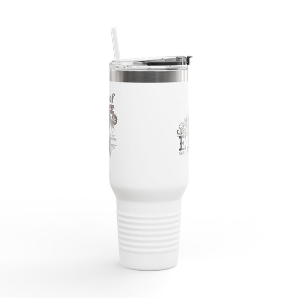 Insulated "ERC Moneybag/ Out of Office" Travel Mug, 40oz